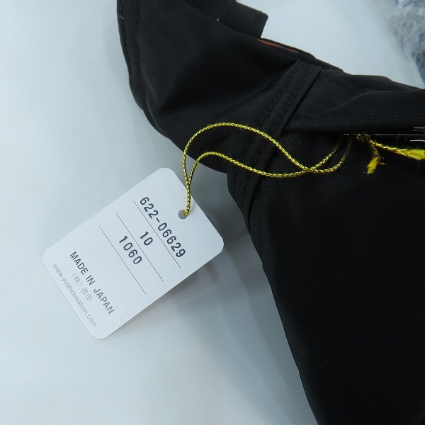 実際に弊社で買取させて頂いた(2)【未使用】PORTER/ポーター TANKER WAIST BAG (S) タンカー ウエストバッグ S ブラック/622-06629の画像 8枚目