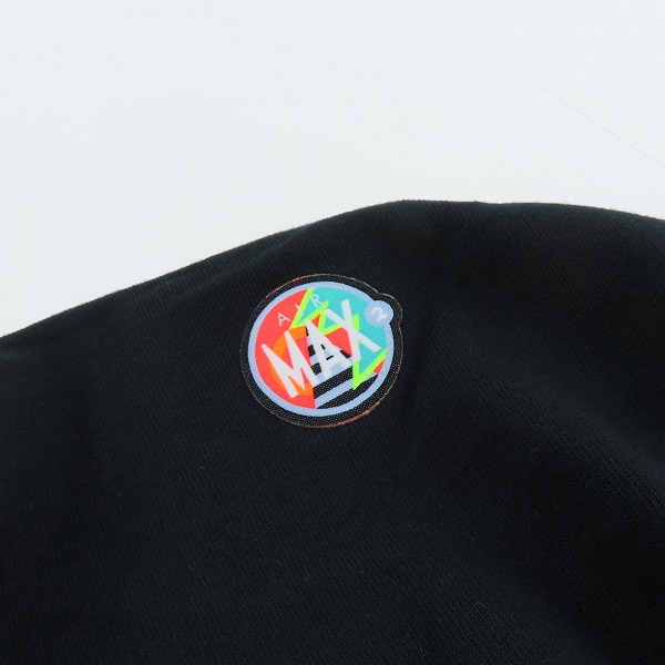 実際に弊社で買取させて頂いたNIKE×atmos/ナイキ×アトモス ロゴプリントTシャツ ブラック/ネオンカラー CI3197-010 Mの画像 7枚目