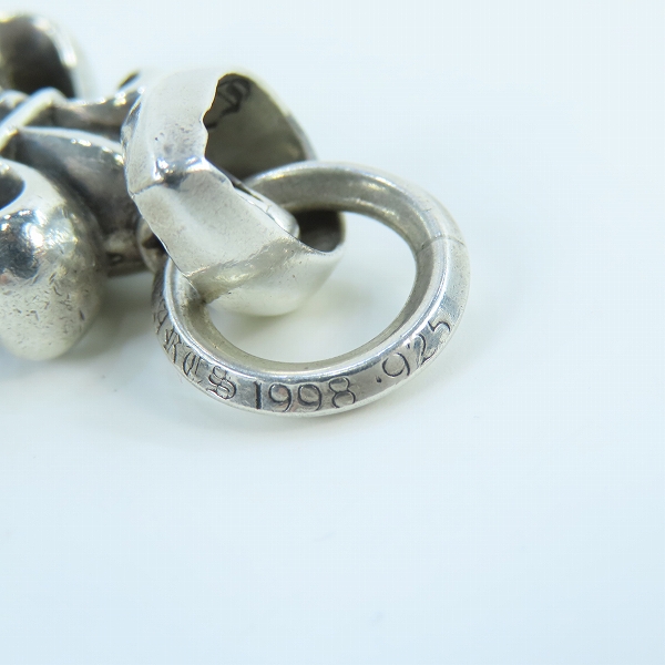 実際に弊社で買取させて頂いたCHROME HEARTS/クロムハーツ BSフレアペンダントwベイルの画像 6枚目