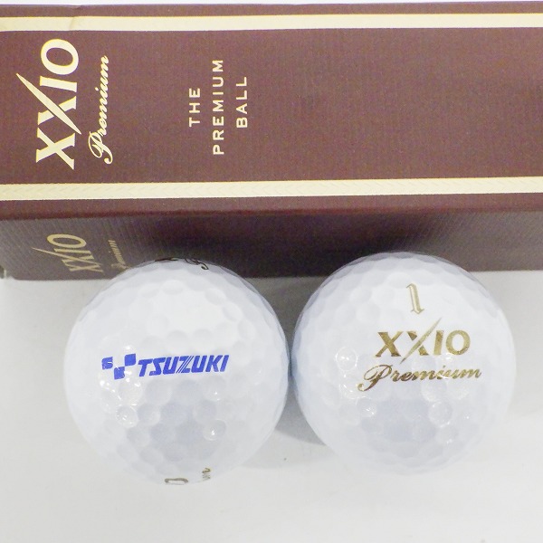 実際に弊社で買取させて頂いた【未使用/オウンネーム】DUNLOP/ダンロップ XXIO/ゼクシオ XD-AERO,SUPER XD,Premium ゴルフボール 計1ダースの画像 4枚目