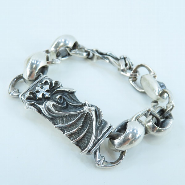 実際に弊社で買取させて頂いたFAL/エフエーエル コウモリ/クロス ブレスレット 