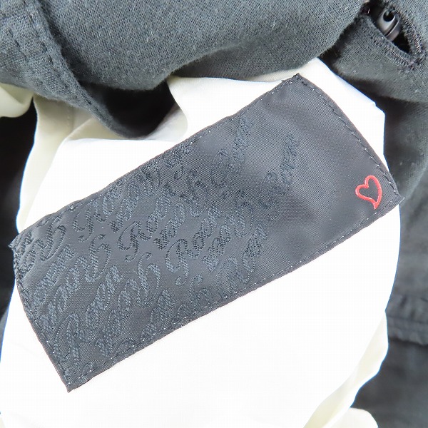 実際に弊社で買取させて頂いたRoen/ロエン 袖スカルスタッズ コットンジャケット 77032008 /46の画像 2枚目