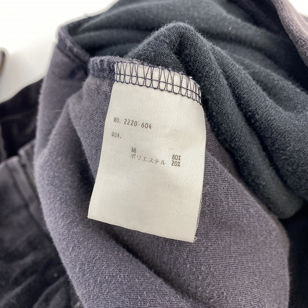 実際に弊社で買取させて頂いたLAD MUSICIAN/ラッドミュージシャン 20AW ベロア トラック ジャケット 2220-604/42の画像 3枚目