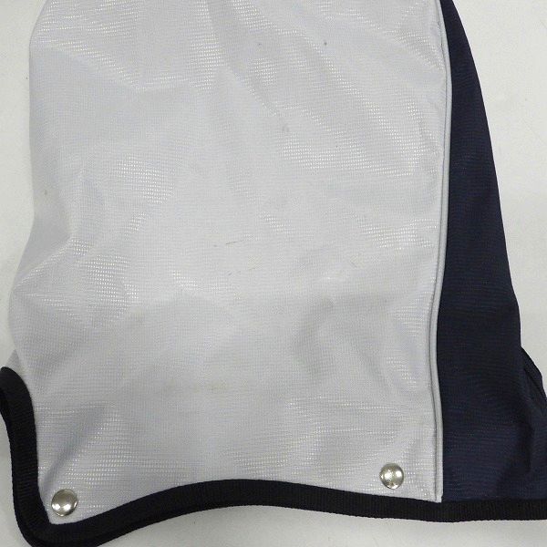 実際に弊社で買取させて頂いたTaylorMade/テーラーメイド KY321 9型 5分割トゥルーライト キャディバッグ ホワイトｘネイビーｘレッドの画像 8枚目