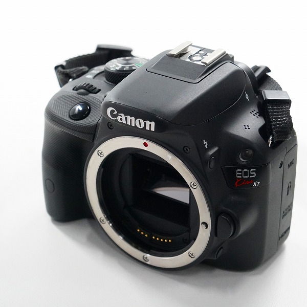 実際に弊社で買取させて頂いたCanon/キャノン DS126441 EOS Kiss X7 デジタル一眼レフカメラ ボディ 動作確認済み
