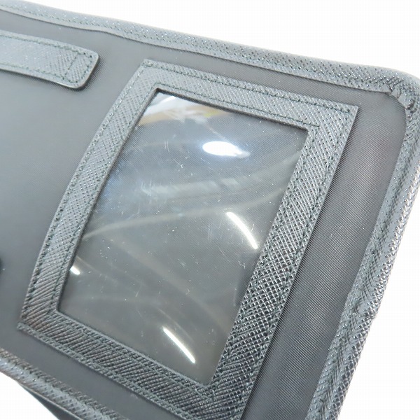 実際に弊社で買取させて頂いたPRADA/プラダ Re-Nylon ナイロン サフィアーノレザー トライアングルロゴ ポーチ フォンケース ショルダーバッグ 2ZH109 の画像 8枚目