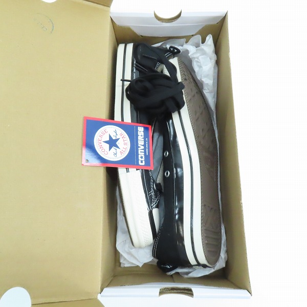 実際に弊社で買取させて頂いたCONVERSE×FRAGMENT/コンバース×フラグメント V.A. ALL STAR/オールスター ローカットスニーカー 1SE348/27の画像 8枚目