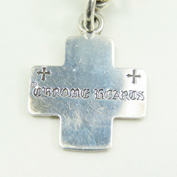 実際に弊社で買取させて頂いたCHROME HEARTS/クロムハーツ スリートリンケッツ ダイヤパヴェ ネックレストップの画像 3枚目