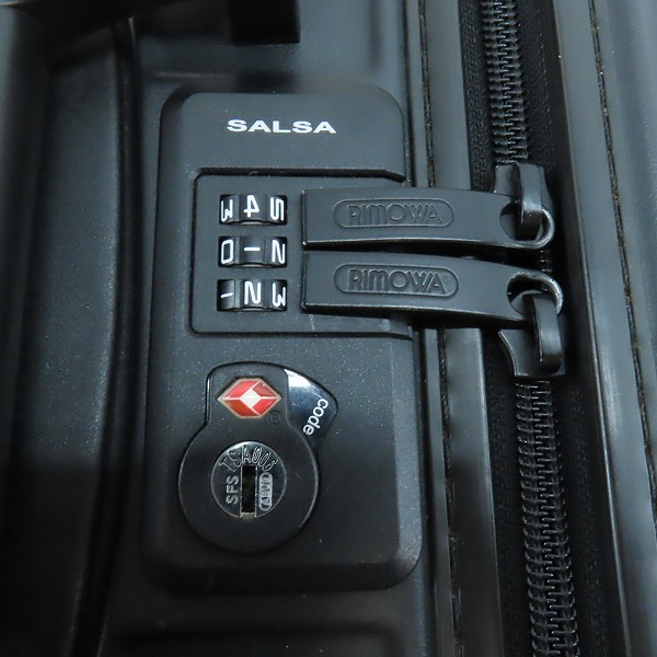 実際に弊社で買取させて頂いたRIMOWA/リモワ SALSA/サルサ ビジネストローリー 25L 810.40の画像 6枚目