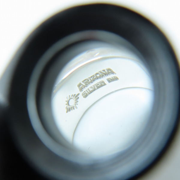 実際に弊社で買取させて頂いたARIZONA FREEDOM/アリゾナフリーダム K18 サンダーバード 平打ちリング R-7b/11号の画像 6枚目