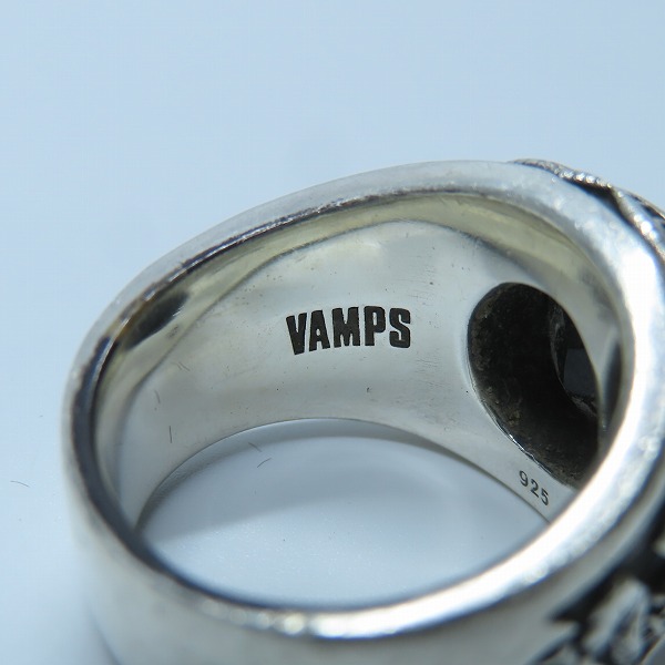 実際に弊社で買取させて頂いたJustin Davis×VAMPS/ジャスティンデイビス×ヴァンプス カレッジリング SRJ1900 20号の画像 6枚目