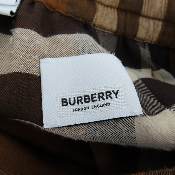 実際に弊社で買取させて頂いたBURBERRY/バーバリー チェック柄ハーフパンツ 8052208/XSの画像 3枚目