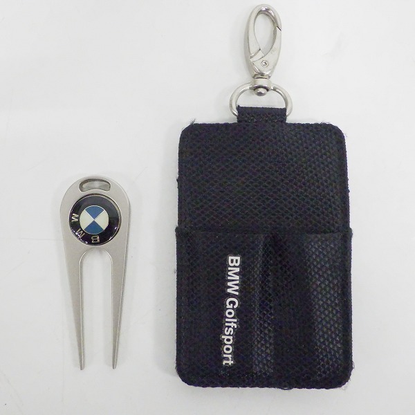 実際に弊社で買取させて頂いたNIKE Golf/ナイキ ゴルフ ティー・BMW Golfsport ゴルフ グリーンフォーク 3点セットの画像 4枚目