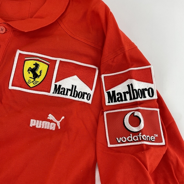 実際に弊社で買取させて頂いたPUMA/プーマ Formula1/F1チームウェア ワッペン付き 半袖ポロシャツ/XXLの画像 5枚目