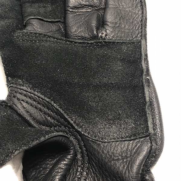 実際に弊社で買取させて頂いたCHURCHILL/チャーチル レザーグローブ/手袋 Sの画像 6枚目