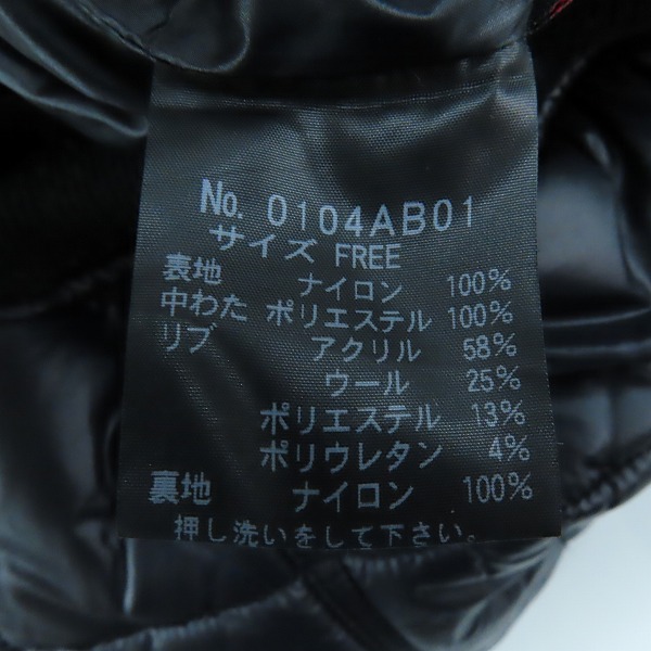 実際に弊社で買取させて頂いたHYSTERIC GLAMOUR/ヒステリックグラマー PRIMALOFT/プリマロフト 中綿ジャケット 0104AB01/Fの画像 3枚目