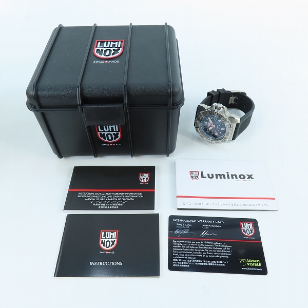実際に弊社で買取させて頂いたLUMINOX/ルミノックス NAVY SEAL 3250 SERIES ネイビー シールズ 腕時計/ウォッチ【動作未確認】の画像 7枚目