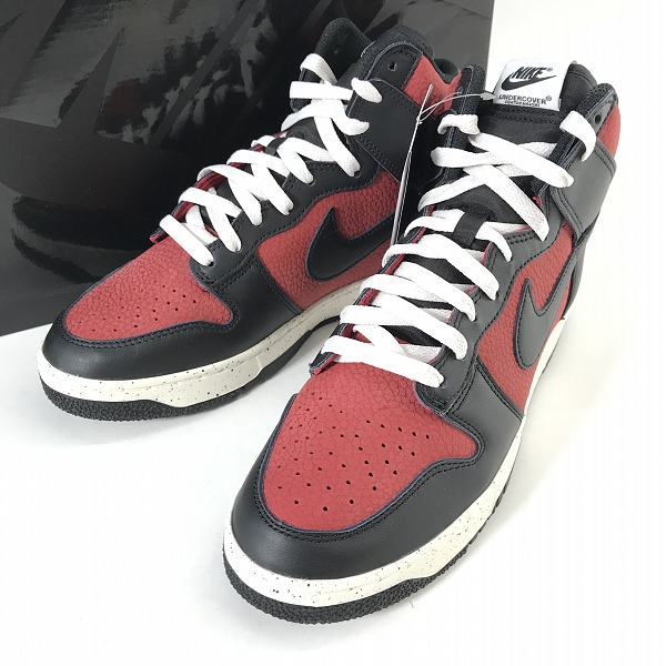 実際に弊社で買取させて頂いた【未使用】NIKE×UNDERCOVER/ナイキ×アンダーカバー DUNK HIGH UBA/ダンクハイ DD9401-600 26.5