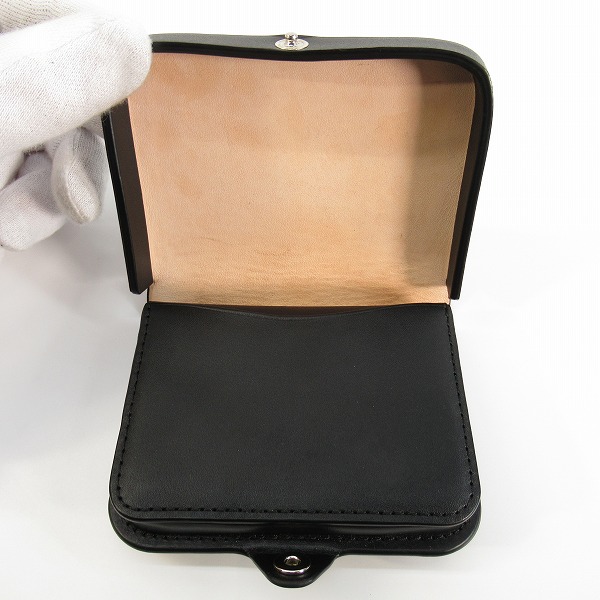 実際に弊社で買取させて頂いたA.P.C./アーペーセー JOSH-PORTEMONNAIE/Josh コインケース カードケース スムースレザー 21-22AW の画像 4枚目