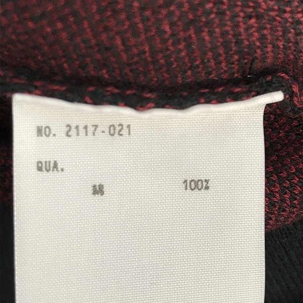 実際に弊社で買取させて頂いたLAD MUSICIAN/ラッドミュージシャン CREW NECK PULLOVER ニットセーター 2117-021/44の画像 3枚目