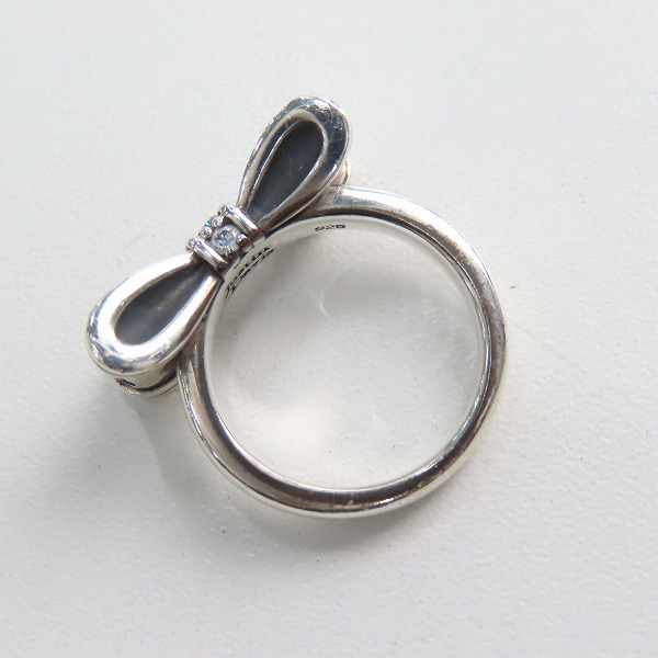 実際に弊社で買取させて頂いたJustin Davis/ジャスティンデイビス プロミス リボンリング/13号の画像 5枚目