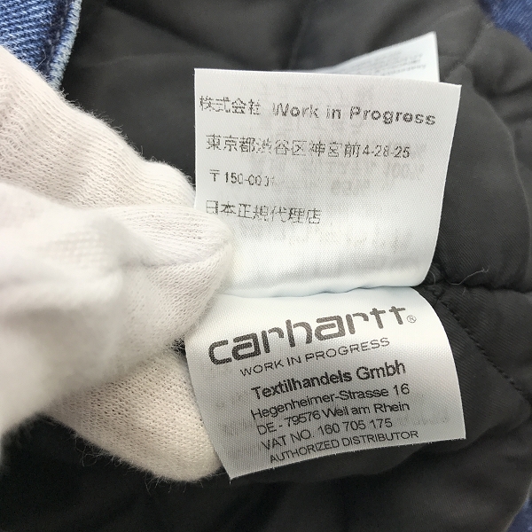 実際に弊社で買取させて頂いたCarhartt WIP/カーハート OG DETROIT JACKET デトロイトジャケット I031370 Lの画像 5枚目