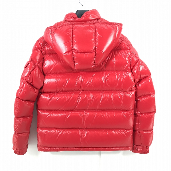 実際に弊社で買取させて頂いた【JPタグ】MONCLER/モンクレール MAYA/マヤ ダウンジャケット レッド D20914036605 68950/1の画像 1枚目