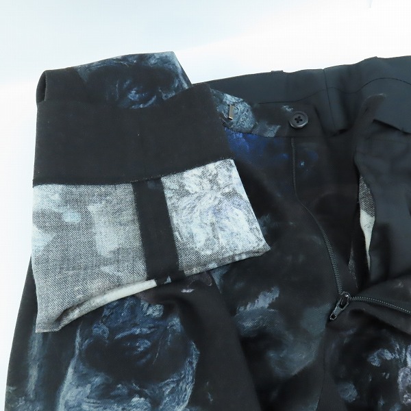 実際に弊社で買取させて頂いたLAD MUSICIAN/ラッドミュージシャン フラワースカル ジャケット/パンツ セットアップ 2220-332/2220-560/46の画像 5枚目