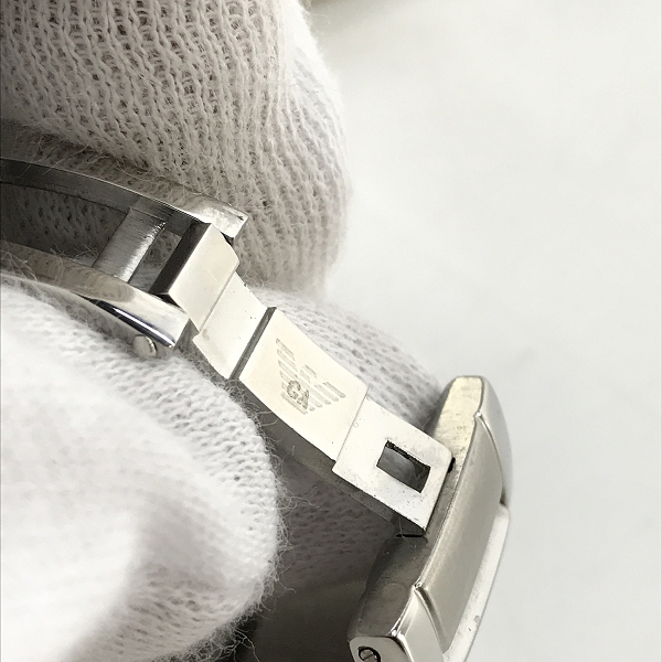実際に弊社で買取させて頂いたEMPORIO ARMANI/エンポリオアルマーニ クロノグラフ デイト クォーツ 腕時計 AR2448【動作未確認】の画像 6枚目