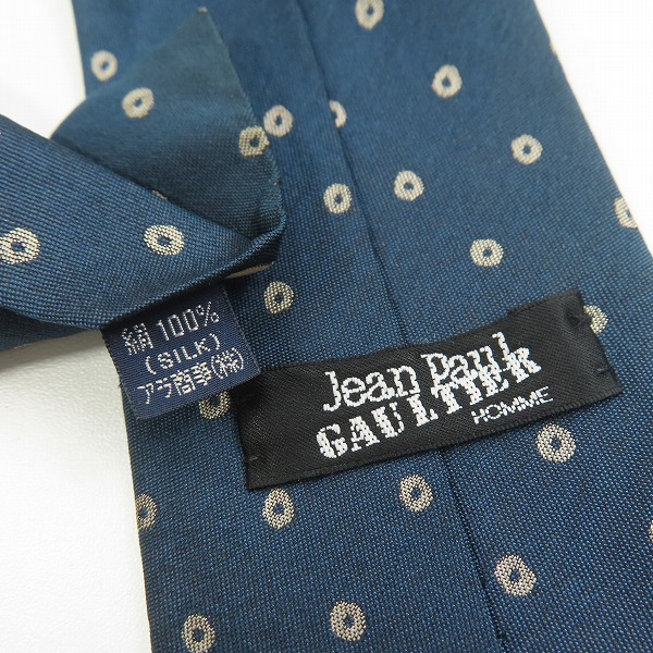 実際に弊社で買取させて頂いたJean Paul GAULTIER HOMME/ジャンポールゴルチェオム ネクタイ 2点セットの画像 4枚目