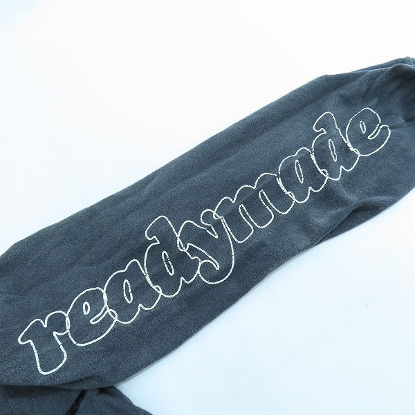 実際に弊社で買取させて頂いたREADYMADE/レディメイド ロンT LS T DESTRUCTION/BLACK RE-CO-BK-00-00-283/XLの画像 8枚目