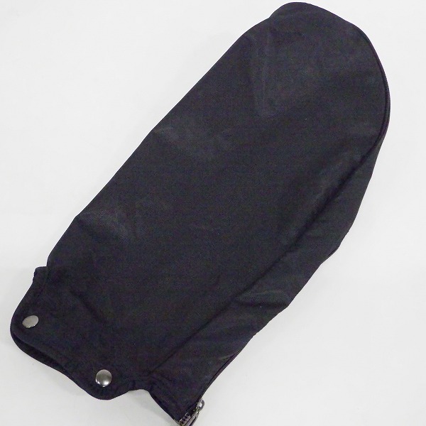 実際に弊社で買取させて頂いたle coq sportif/ルコックスポルティフ ゴルフ QQBNJA30 フード付き スタンド式 2分割クラブケース ブラックの画像 9枚目