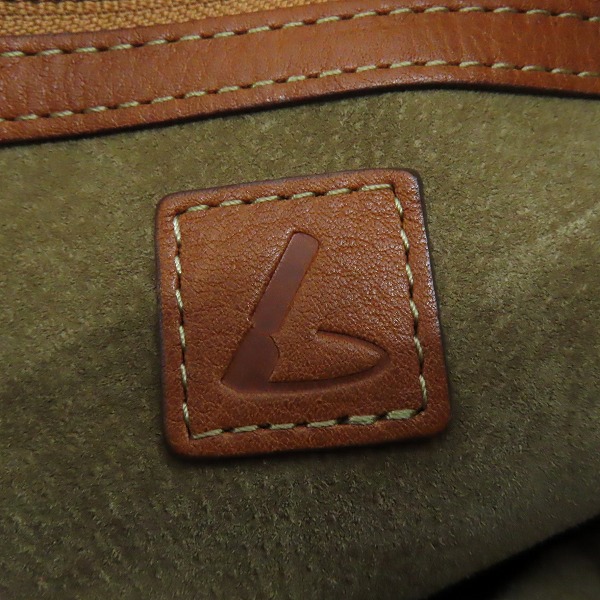 実際に弊社で買取させて頂いた土屋鞄製造所/ツチヤカバン Tone OILNUME/トーンオイルヌメ ジップトップショルダーバッグ/キャメルの画像 4枚目