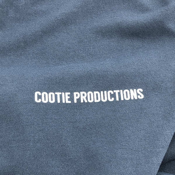 実際に弊社で買取させて頂いたCOOTIE PRODUCTIONS/クーティープロダクションズ  ワンポイントロゴ /オーバーサイズ 半袖Tシャツ /ネイビー/L の画像 5枚目