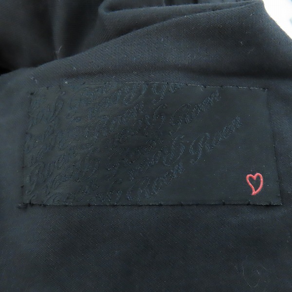 実際に弊社で買取させて頂いたkiminori morishita×Roen/キミノリモリシタ×ロエン レザー切替 デザインパンツ 7747327 /Fの画像 3枚目