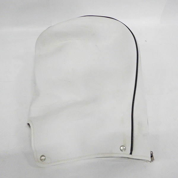 実際に弊社で買取させて頂いたle coq sportif/ルコックスポルティフ ゴルフ QQ1194 9型 6分割キャディバッグ ホワイトの画像 8枚目