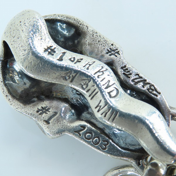 実際に弊社で買取させて頂いたBill Wall Leather/BWL/ビルウォールレザー グッドラック ウォレットチェーン アンカーチャーム ウォレットリングTバーの画像 5枚目