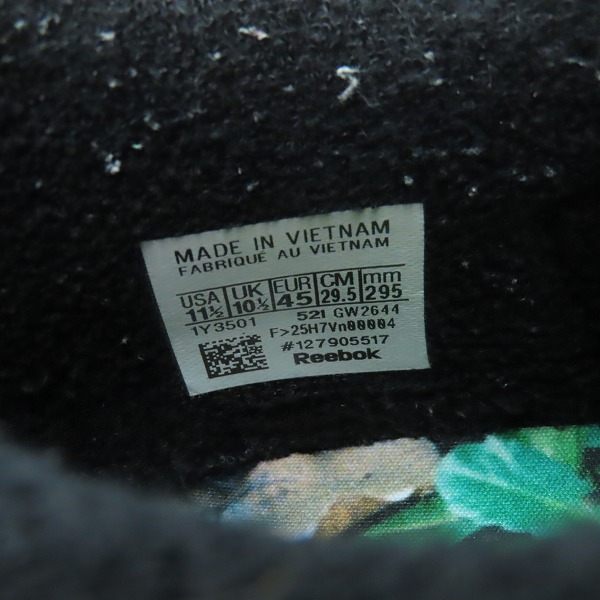 実際に弊社で買取させて頂いたReebok×PLEASURES/リーボック×プレジャーズ CLUB C 85/クラブシー GW2644/29.5の画像 5枚目