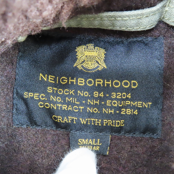 実際に弊社で買取させて頂いたNEIGHBORHOOD/ネイバーフッド N-1D 16AW  デッキジャケット 162NYNH-JKM01/Mの画像 2枚目