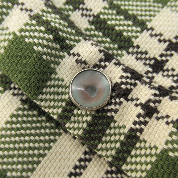 実際に弊社で買取させて頂いたTHE FLAT HEAD/ザフラットヘッド チェック ウエスタンシャツ 40の画像 6枚目