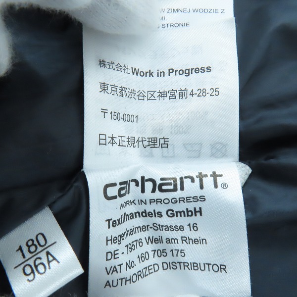 実際に弊社で買取させて頂いたCarhartt WIP/カーハート Corduroy Coach Jacket コーデュロイ コーチジャケット I028736 Lの画像 5枚目