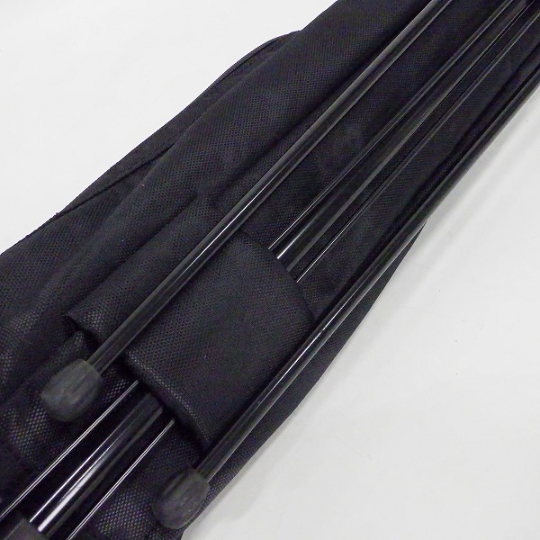 実際に弊社で買取させて頂いたle coq sportif/ルコックスポルティフ ゴルフ QQBNJA30 フード付き スタンド式 2分割クラブケース ブラックの画像 7枚目