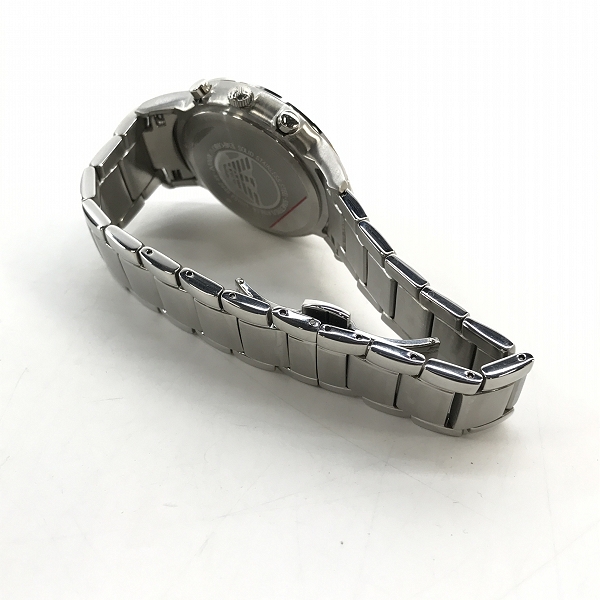 実際に弊社で買取させて頂いたEMPORIO ARMANI/エンポリオアルマーニ クロノグラフ デイト クォーツ 腕時計 AR2448【動作未確認】の画像 2枚目