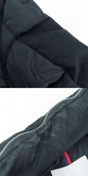 実際に弊社で買取させて頂いた【JPタグ】MONCLER/モンクレール ARCS/アークス ウール切り替え ダウンジャケット B20914181085/0の画像 8枚目