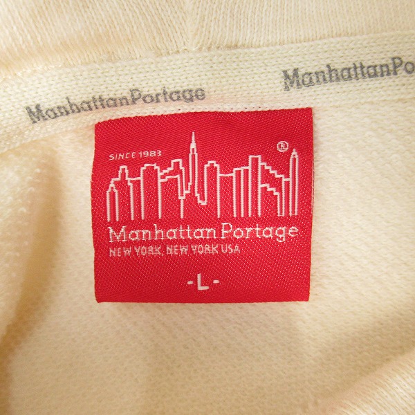 実際に弊社で買取させて頂いたManhattan Portage/マンハッタンポーテージ  23SS 刺繍 パーカー 23SS-MP-M528/Lの画像 2枚目