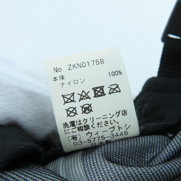 実際に弊社で買取させて頂いたCA4LA/カシラ プレーン キャップ ブラック ZKN01758の画像 6枚目