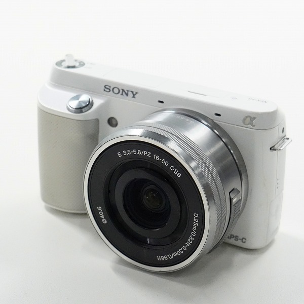 実際に弊社で買取させて頂いた【ジャンク】SONY/ソニー α NEX-F3/SELP1650 ミラーレス一眼カメラ デジタルカメラ セット