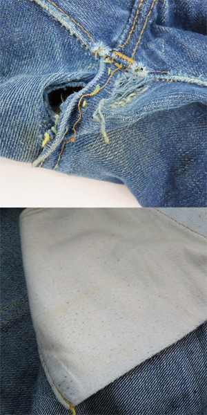 実際に弊社で買取させて頂いたLEVIS/リーバイス 505-0217 66前期 ヴィンテージ/ビンテージ  スモールe デニムパンツ/W42の画像 9枚目