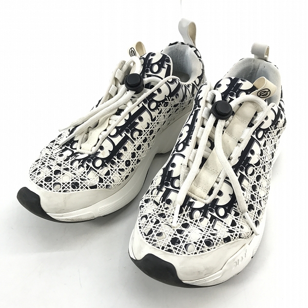 実際に弊社で買取させて頂いたChristian Dior/クリスチャンディオール B24 CANNAGE/カナージュ スニーカー 40