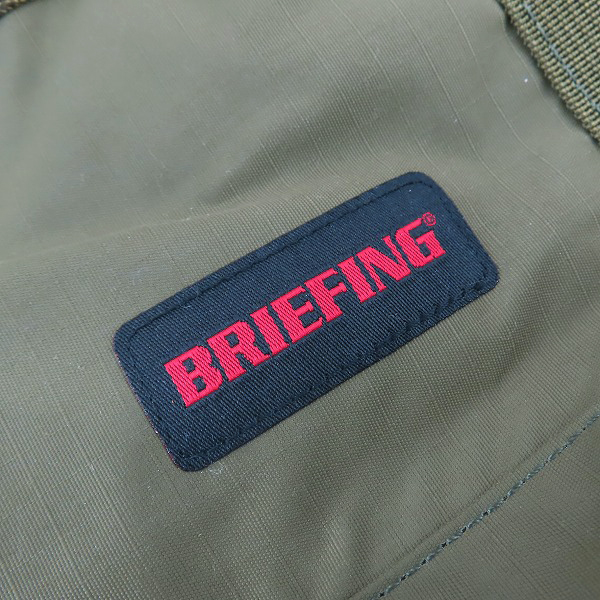 実際に弊社で買取させて頂いたBRIEFING/ブリーフィング PROTECTION TOTE/プロテクション トートバッグ カーキの画像 4枚目